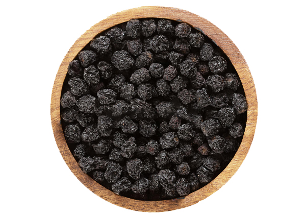 getrocknete Aroniabeeren