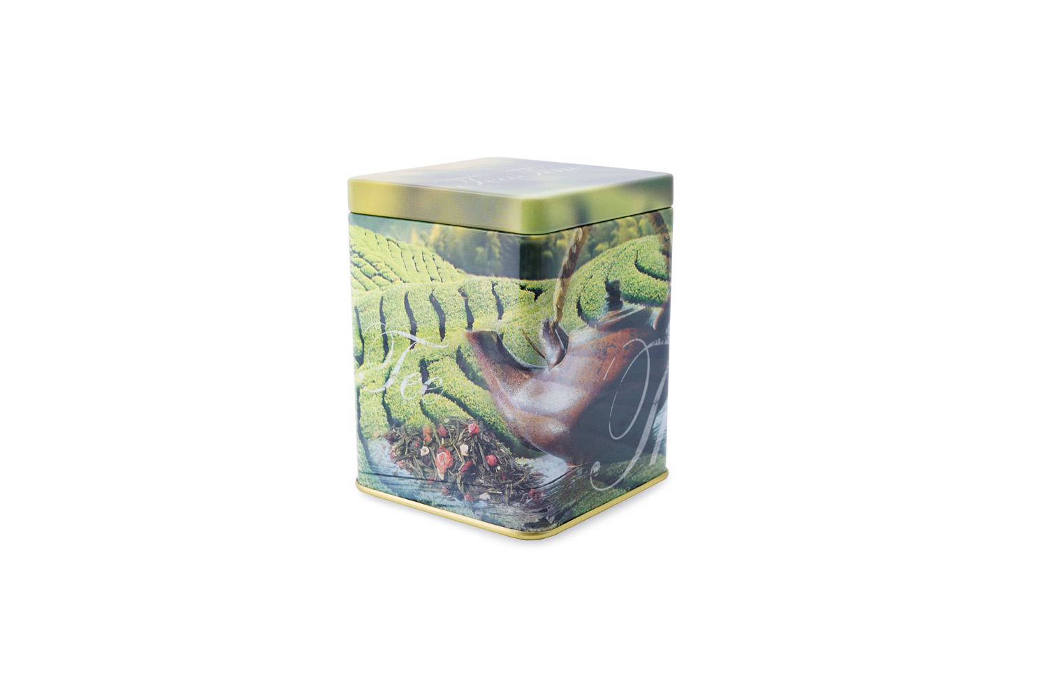 Teedose Route Des Thes, viereckig, 50 g